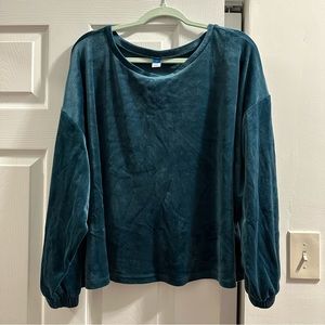 Old Navy Turquoise Long Sleeved Shirt, Size 4X